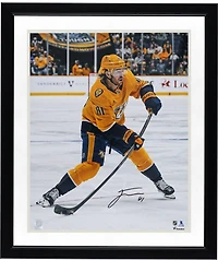 Jonathan Marchessault Nashville Predators Autographed 16" x 20" Gold Jersey Shooting Photograph
