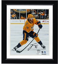 Jonathan Marchessault Nashville Predators Autographed 8" x 10" Gold Jersey Shooting Photograph