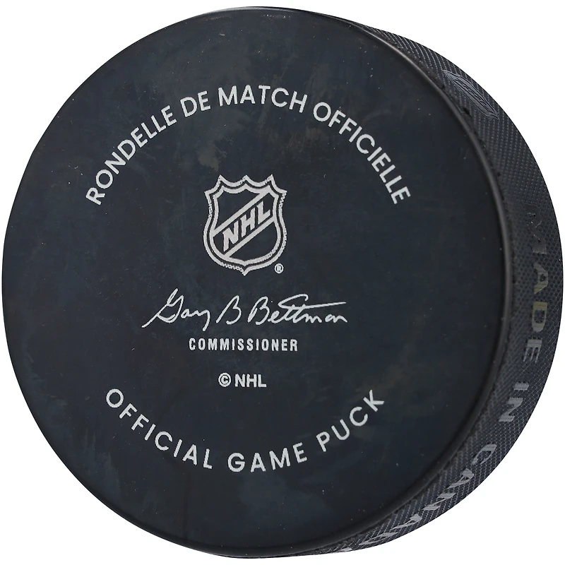 Jonathan Marchessault Nashville Predators Autographed Official Game Puck