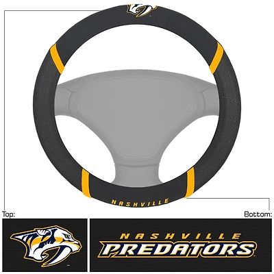 Logo Brands Nashville Predators Steering Wheel Cover
