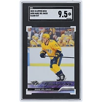 Marc Del Gaizo Nashville Predators 2023-24 Upper Deck Series 2 Clear Cut Young Guns #498 SGC authentifié 9.5 Rookie Card