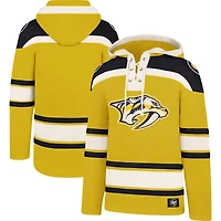 Sweat à capuche Lacer supérieur '47 Gold Nashville Predators pour hommes