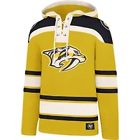Sweat à capuche Lacer supérieur '47 Gold Nashville Predators pour hommes