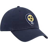Men's '47 Navy Nashville Predators Logo Clean Up Adjustable Hat