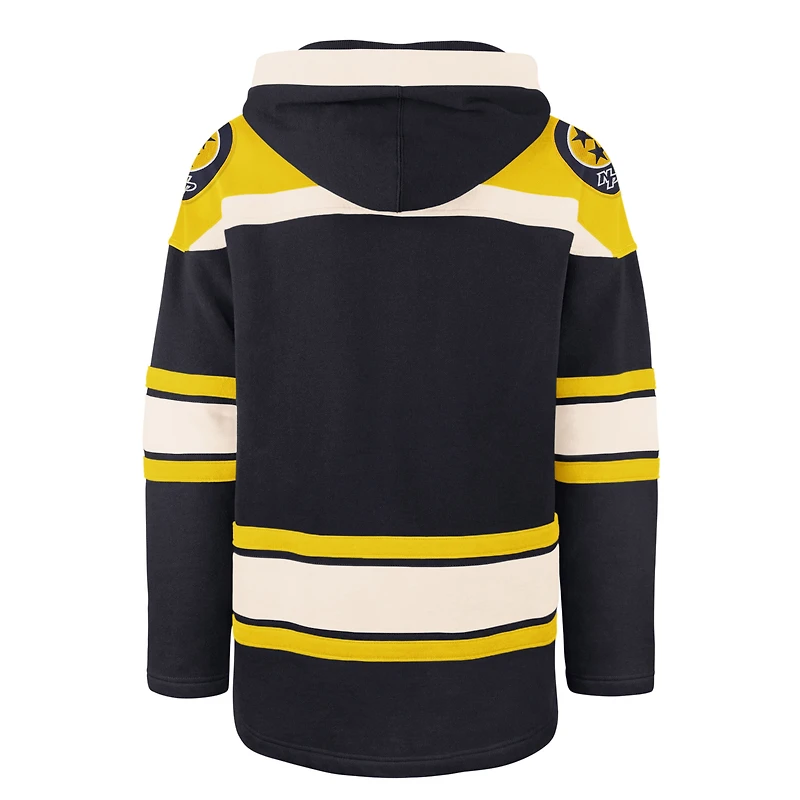 Chandail à capuchon '47 Navy Nashville Predators Superior Lacer pour homme
