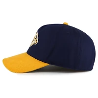 Casquette ajustable Burnett pour homme, bleu marine/doré, American Needle, Nashville Predators