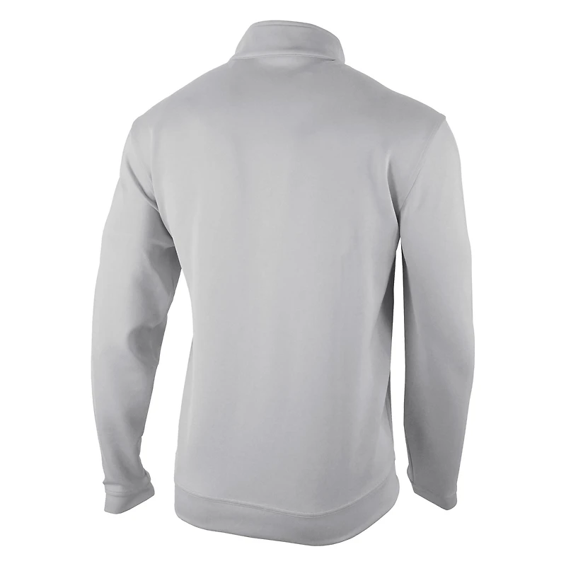 Men's Columbia Gray Nashville Predators Wickham Hills Omni-Wick Quarter-Zip Jacket