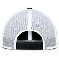 Men's Fanatics  Black/White Nashville Predators Averie Trucker Adjustable Hat