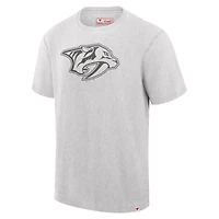 T-shirt Fanatics pour homme, couleur crème, fabriqué au Canada, Nashville Predators