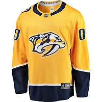 Fanatiques pour hommes de marque or Nashville Predators Breakaway - Maillot personnalisé