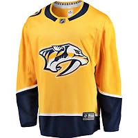 Maillot domicile Breakaway des Predators de Nashville, couleur or, pour homme