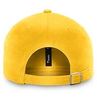 Casquette ajustable Fanatics Gold Nashville Predators Core Primary Logo pour homme