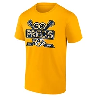 T-shirt local Fanatics Gold Nashville Predators pour hommes