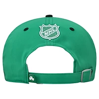Casquette ajustable authentique Pro Kelly Green Nashville Predators 2025 pour homme, modèle Fanatics, pour la Saint-Patrick