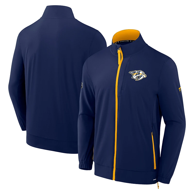 Veste de patinoire NUT PRDATR NAVY NHL M AP FZ JACMENMID