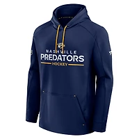 Men's Fanatics Navy Nashville Predators Authentic Pro Rink Hoodie