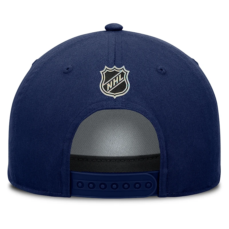 Men's Fanatics Navy Nashville Predators Authentic Pro Rink Roper A-Frame Adjustable Hat