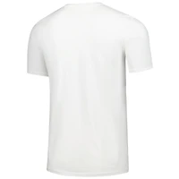 T-shirt blanc authentique pour homme Fanatics Nashville Predators Pro Hockey Fights Cancer