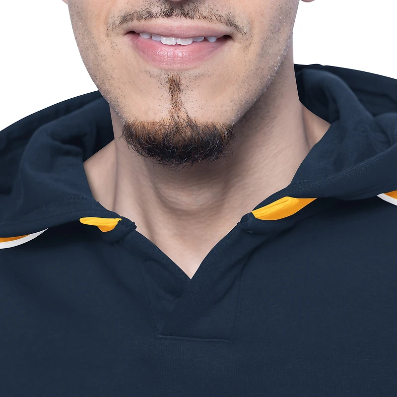 Sweat-shirt à capuche manches longues Lord Stanley G-III Sports by Carl Banks bleu marine Nashville Predators Adaptive Wear pour homme