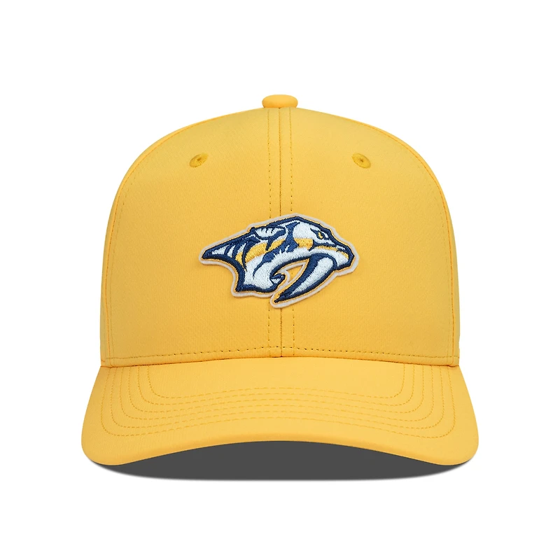 Casquette Rise Flex pour homme Levelwear Gold Nashville Predators