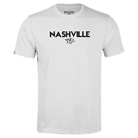 T-shirt à manches courtes Richmond City Capsule pour homme des Nashville Predators de Levelwear blanc