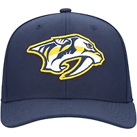 Casquette ajustable Mitchell & Ness pour homme Nashville Predators Core Team Ground Pro bleu marine