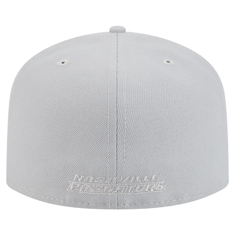 Casquette ajustée A-Frame 59FIFTY pour homme avec pack de couleurs Nashville Predators New Era gris