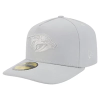 Casquette ajustée A-Frame 59FIFTY pour homme avec pack de couleurs Nashville Predators New Era gris