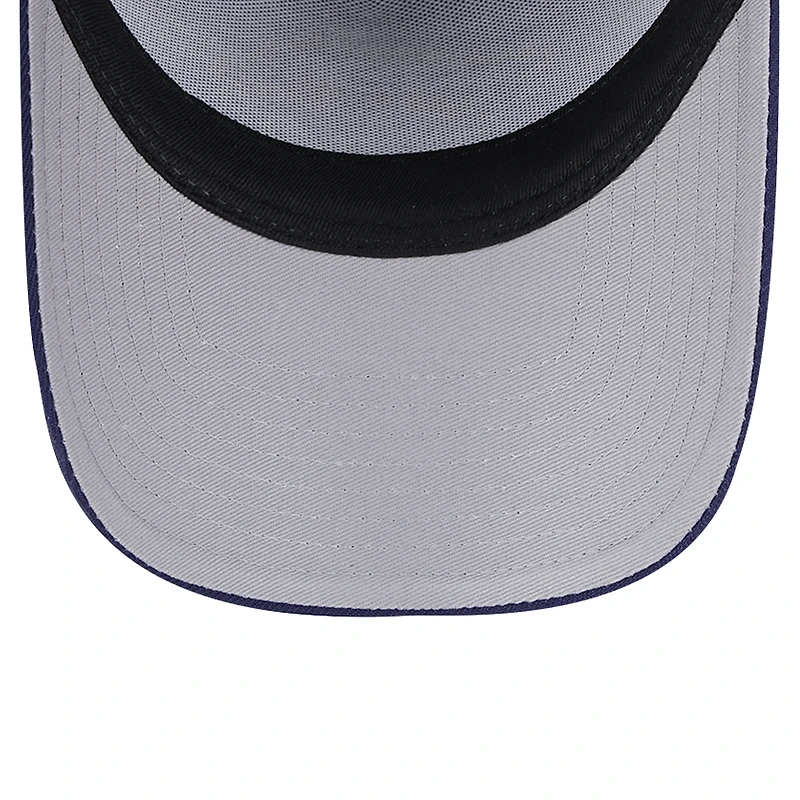 Men's New Era  Navy Nashville Predators Core A-Frame 9FORTY Adjustable Hat