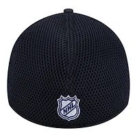 Casquette New Era Flex pour homme, bleu marine, logo Nashville Predators, modèle 39THIRTY