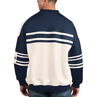 Sweat-shirt à col rond en polaire Starter blanc pour hommes des Predators de Nashville