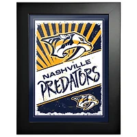 Nashville Predators - 12'' x 16'' Classic Print Framed Art