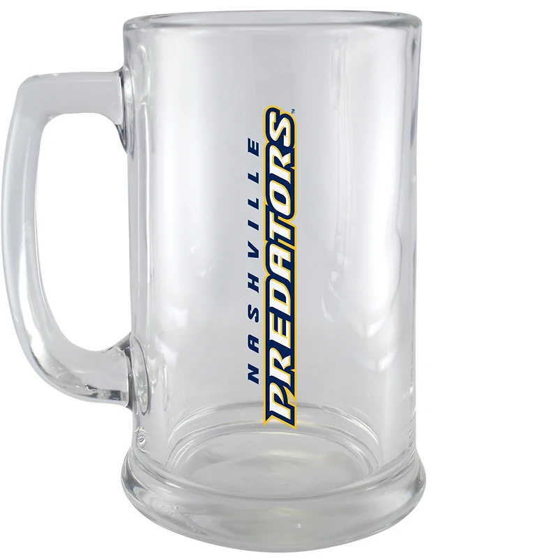 Nashville Predators - 15oz. Glass Beer Stein