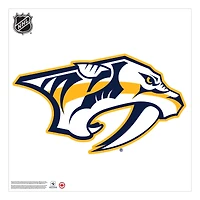 Nashville Predators - 36 `` x 36 '' sticker mural en vinyle de repositionnement de l'équipe