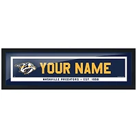 Nashville Predators - Cadre photo personnalisé de 6'' x 22'' d'équipe