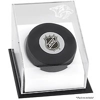 Nashville Predators Puck Deluxe Logo Display Case