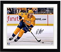 Roman Josi Nashville Predators Autographed 16" x 20" Gold Jersey Skating Photograph