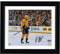Photo commémorative du maillot doré 8" x 10" autographié par Roman Josi des Predators de Nashville
