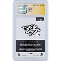 Seth Jones Nashville Predators Autographié 2013-14 Panini Score Update Rookie Anthology #688 CGC Fanatics Witnessed Authenticated Auto 10 Rookie Card