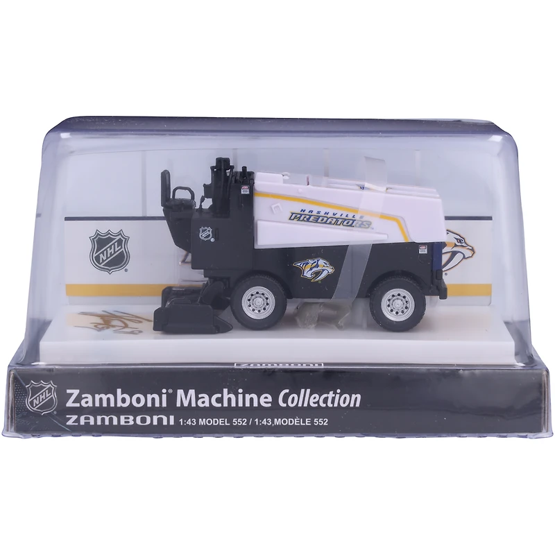 Steven Stamkos Nashville Predators Autographed 1:43 Scale Die-Cast Zamboni