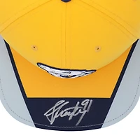 Steven Stamkos Nashville Predators Autographed Gold Reverse Retro Cap