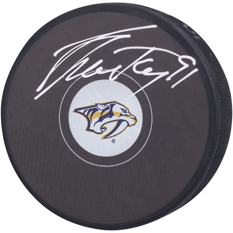 Steven Stamkos Nashville Predators Autographed Hockey Puck