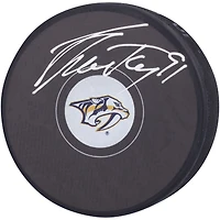 Steven Stamkos Nashville Predators Autographed Hockey Puck