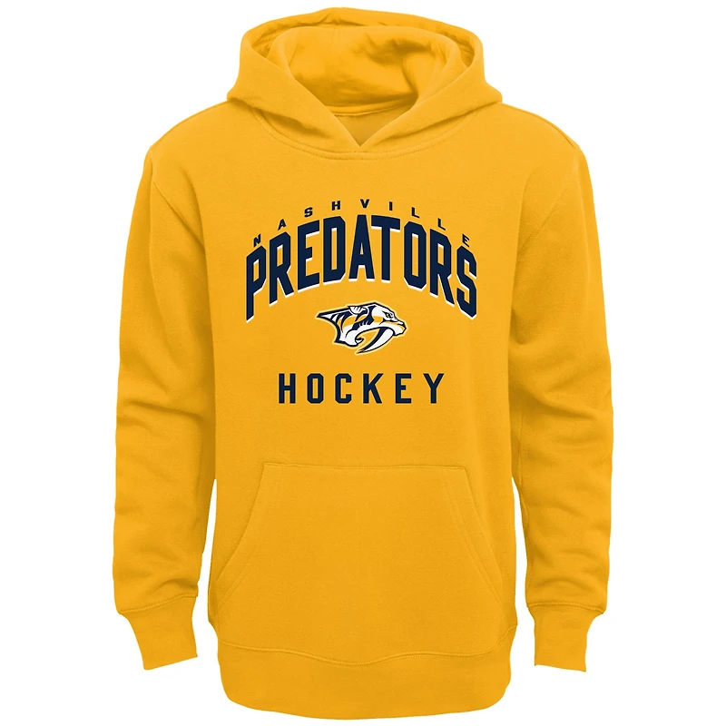 Ensemble sweat à capuche et pantalon Nashville Predators Play by pour tout-petit, or/gris chiné