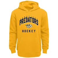 Ensemble sweat à capuche et pantalon Nashville Predators Play by pour tout-petit, or/gris chiné