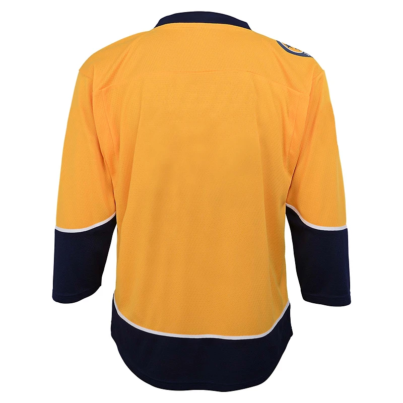Toddler Gold Nashville Predators Home Replica Jersey