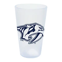 WinCraft Prédateurs de Nashville 16oz. Verre à pinte en silicone Icicle