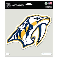 WinCraft Nashville Predators Autocollant couleur 20,3 x 20,3 cm
