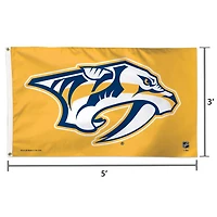 Drapeau de luxe WinCraft Nashville Predators 90 x 150 cm