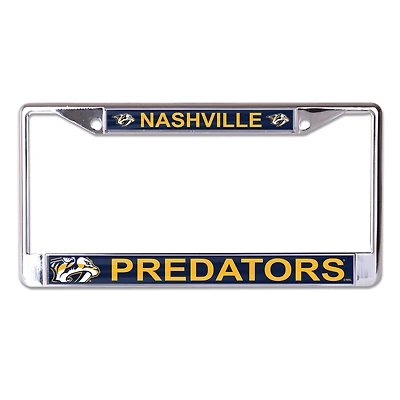 WinCraft Nashville Predators Laser Cut Metal License Plate Frame